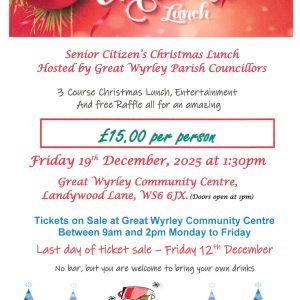 Christmas Lunch 2025 Christmas Lunch 2025